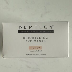 DRMTLGY Brightening Eye Masks - Cream